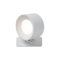 QAZQA Moderne wand- en plafondlamp wit incl. LED oplaadbaar - Bright