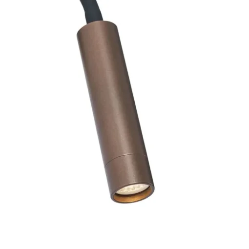 QAZQA Moderne wandlamp brons met USB-C - Gosna
