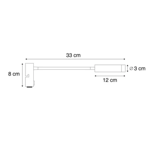QAZQA Moderne wandlamp brons met USB-C - Gosna