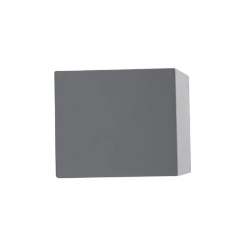 QAZQA Moderne wandlamp donkergrijs IP44 - Baleno