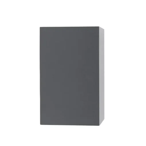 QAZQA Moderne wandlamp donkergrijs 2-lichts IP44 - Baleno