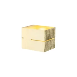 QAZQA Moderne wandlamp goud 9,7 cm - Transfer Groove