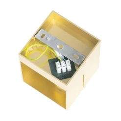 QAZQA Moderne wandlamp goud 9,7 cm - Transfer Groove