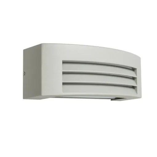QAZQA Moderne wandlamp grijs IP44 - Hurricane 1