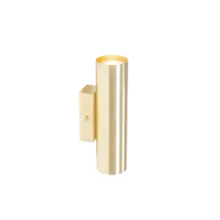 QAZQA Moderne wandlamp messing 2-lichts - Jeana