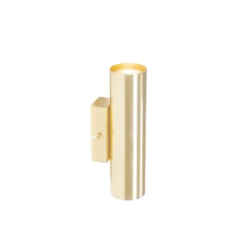 QAZQA Moderne wandlamp messing 2-lichts - Jeana