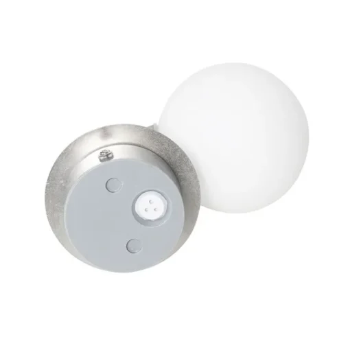 QAZQA Moderne wandlamp staal IP44 - Cederic Up