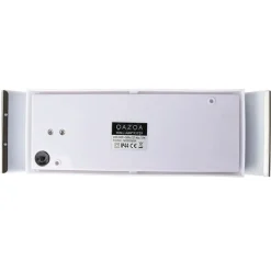 QAZQA Moderne wandlamp staal RVS IP44 - Sapphire Deluxe