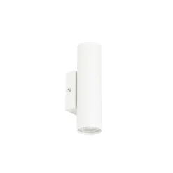 QAZQA Moderne wandlamp wit 2-lichts GU10 50mm - Jeana