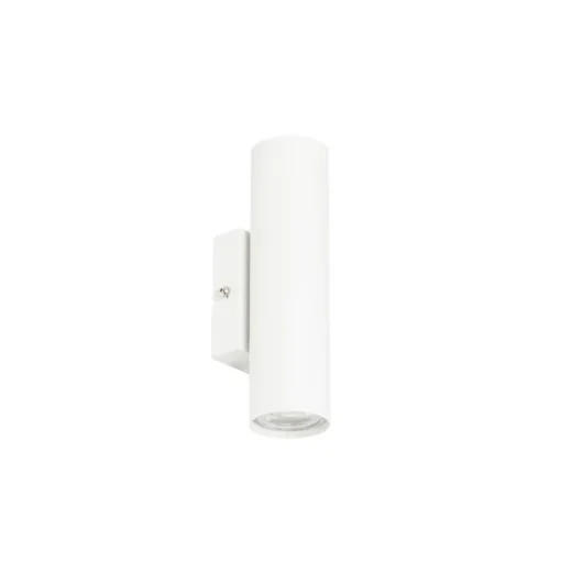 QAZQA Moderne wandlamp wit 2-lichts GU10 50mm - Jeana