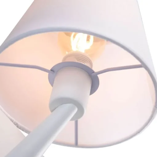 Trio Leuchten Moderne wandlamp wit met USB-C en inductielader - Comfort