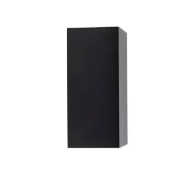 QAZQA Moderne wandlamp zwart 2-lichts AR70 IP54 - Baleno