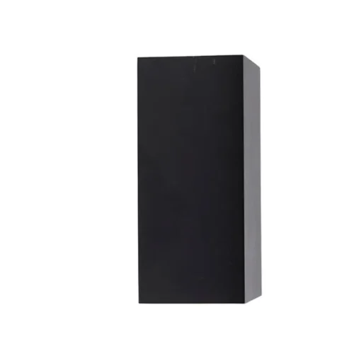 QAZQA Moderne wandlamp zwart 2-lichts AR70 IP54 - Baleno