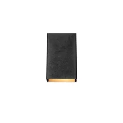 QAZQA Moderne wandlamp zwart 2-lichts - Otan S