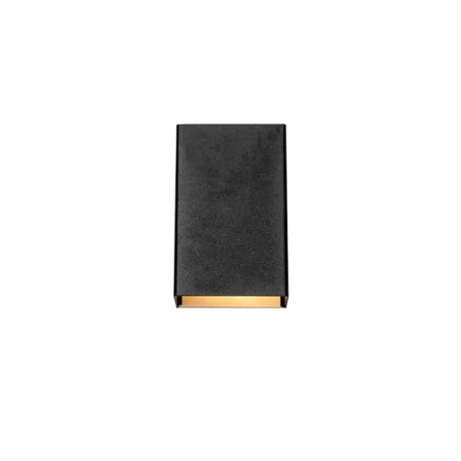 QAZQA Moderne wandlamp zwart 2-lichts - Otan S