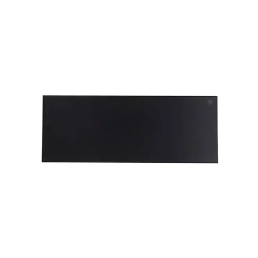 QAZQA Moderne wandlamp zwart met lichteffect IP54 - Houks
