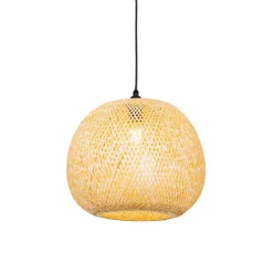 QAZQA Oosterse buiten hanglamp bamboe IP44 - Rafael