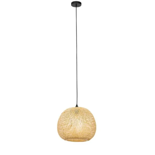 QAZQA Oosterse buiten hanglamp bamboe IP44 - Rafael
