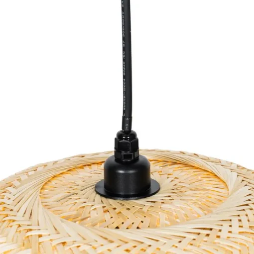 QAZQA Oosterse buiten hanglamp bamboe IP44 - Rafael