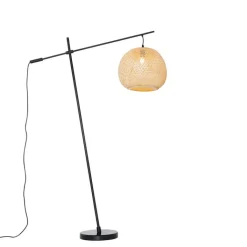 QAZQA Oosterse buiten vloerlamp bamboe IP44 - Rafael