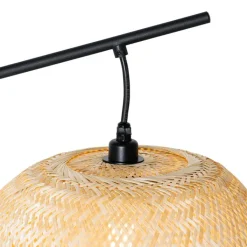 QAZQA Oosterse buiten vloerlamp bamboe IP44 - Rafael