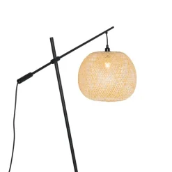 QAZQA Oosterse buiten vloerlamp bamboe IP44 - Rafael