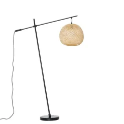 QAZQA Oosterse buiten vloerlamp bamboe IP44 - Rafael