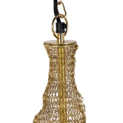 QAZQA Oosterse hanglamp goud 30 cm - Nidum
