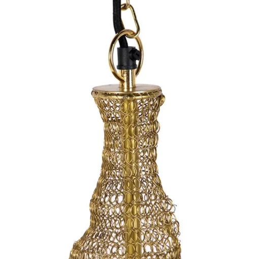 QAZQA Oosterse hanglamp goud 30 cm - Nidum