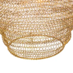QAZQA Oosterse hanglamp goud 30 cm - Nidum