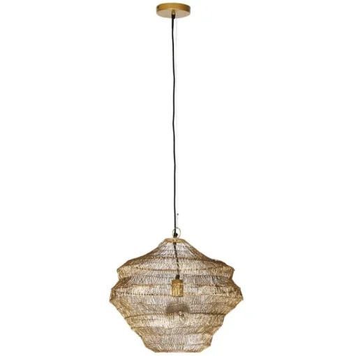QAZQA Oosterse hanglamp goud 45 cm x 40 cm - Vadi