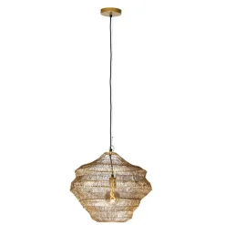 QAZQA Oosterse hanglamp goud 45 cm x 40 cm - Vadi