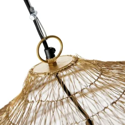 QAZQA Oosterse hanglamp goud 45 cm x 40 cm - Vadi
