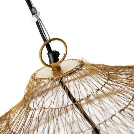 QAZQA Oosterse hanglamp goud 45 cm x 40 cm - Vadi