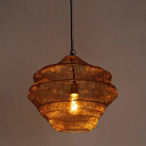 QAZQA Oosterse hanglamp goud 45 cm x 40 cm - Vadi