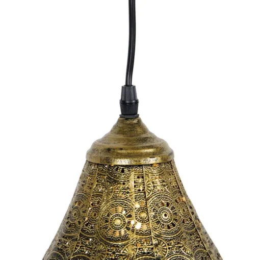 QAZQA Oosterse hanglamp goud 17,5cm - Billa Dia