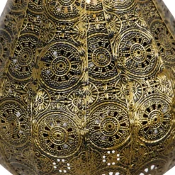 QAZQA Oosterse hanglamp goud 17,5cm - Billa Dia