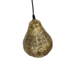 QAZQA Oosterse hanglamp goud 17,5cm - Billa Dia