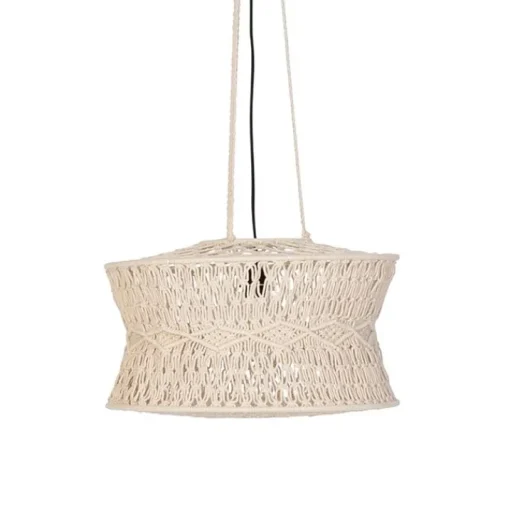 QAZQA Oosterse hanglamp macramé 50 cm - Leonard