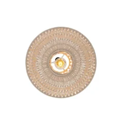 QAZQA Oosterse hanglamp macramé 50 cm - Leonard