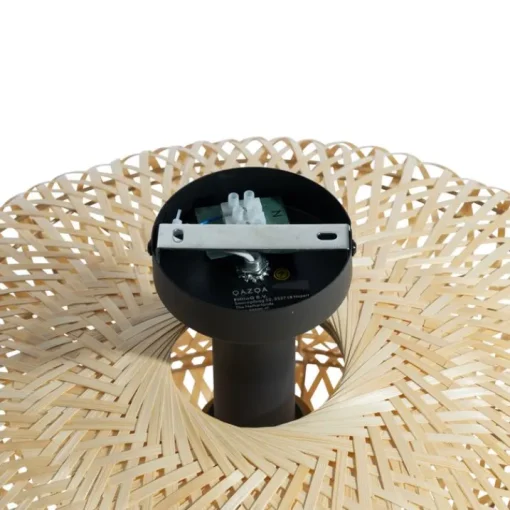 QAZQA Oosterse plafondlamp bamboe - Ostrava Double