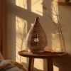 QAZQA Oosterse tafellamp goud 26 cm - Mowgli