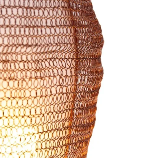 QAZQA Oosterse wandlamp brons 45 cm - Nidum