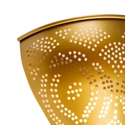 QAZQA Oosterse wandlamp goud met lichteffect - Zayn