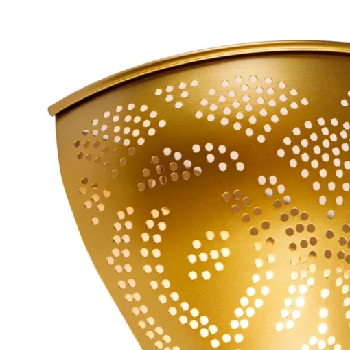 QAZQA Oosterse wandlamp goud met lichteffect - Zayn