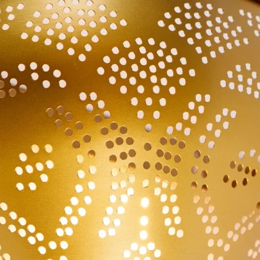 QAZQA Oosterse wandlamp goud met lichteffect - Zayn