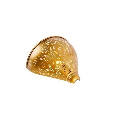 QAZQA Oosterse wandlamp goud met lichteffect - Zayn