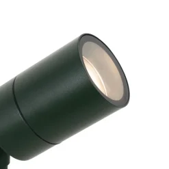 QAZQA Prikspot donker groen verstelbaar IP44 - Solo