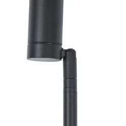 QAZQA Prikspot zwart 80cm incl. LED verstelbaar IP65 incl. snoer en stekker - Carl