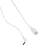 QAZQA Reserve kabel wit voor Storm lamp